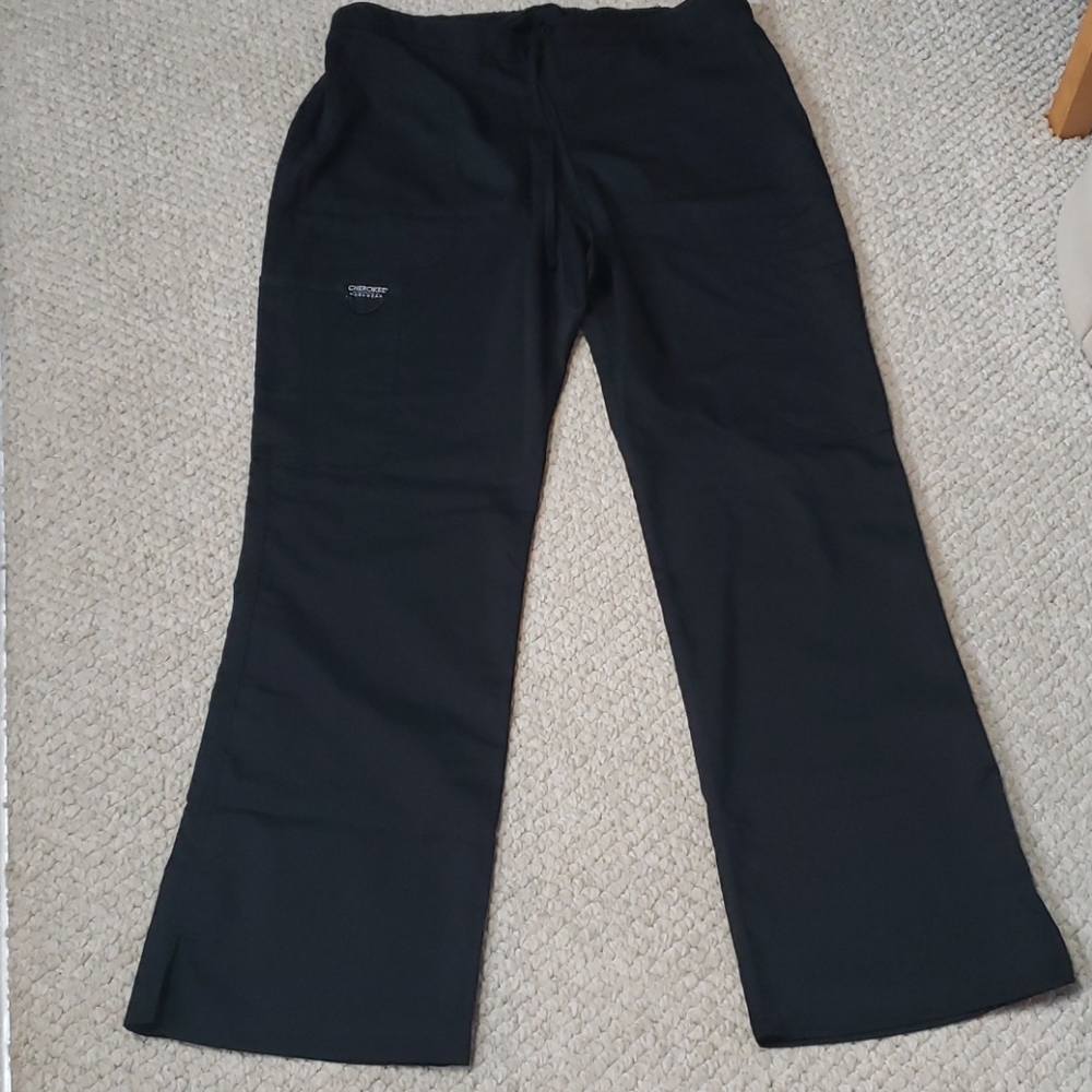 Cherokee Workwear Blank Scrub Pants, Size Md